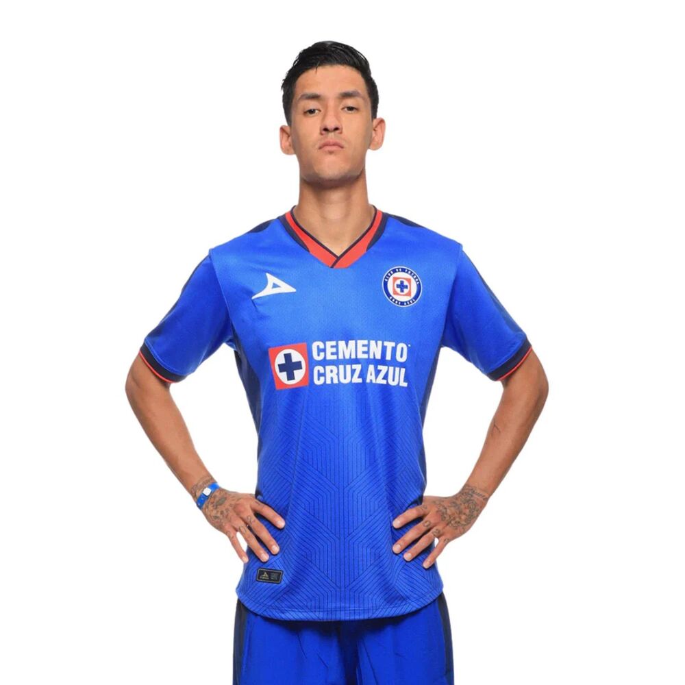 Pirma Men's Cruz Azul Home Soccer Jersey 23-24, Royal Blue Navy, Small US